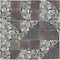 Daltile Pebble Oasis Natural Stone Art Deco Pebble Mosaic 11in x 11in in Honed Coastal, 11PK PB38ARTDCPBMSHN - alternate 5