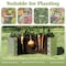 Pure Garden Galvanized Raised Garden Bed 23.5" L x 23.5" W x 12" H Raised Garden Beds Square Planter Box Kit 50-195 - alternate 3