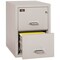 Fireking 2 Drawer, 2 Hr Fire & Impact Rated, Vertical, 32" depth Legal Platinum 2-2130-2PL - alternate 2
