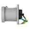 Leviton PinandSleeveReceptacle, 100A, Gray, Nylon M4100R12WLEV - alternate 1