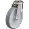 Blickle SS, Kingpin Swivel Caster, TPR, 8", 550 lb. LEXR-TPA 200G - alternate 1