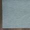 Homeroots 8' Aqua And Ivory Geometric Indoor Outdoor Runner Rug 552704 - alternate 2