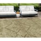 Homeroots 8' X 10' Brown Beige And Artichoke Green Floral Washable Indoor Outdoor Area Rug 588885 - alternate 1