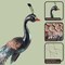 Pure Garden 37IN Metal Peacock Garden Statue for Patio, Pond or Backyard Outdoor Decor 50-LG1294 - alternate 3