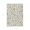 Homeroots 10' X 14' Ivory Brown And Green Floral Washable Indoor Outdoor Area Rug 597823 - alternate 4