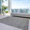 Homeroots 3' X 5' Gray And Silver Southwestern Washable Indoor Outdoor Area Rug 587050 - alternate 2