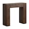 Alaterre Furniture Stockyard Solid Wood Console Table 36 in Modern Farmhouse Small Entryway Table AFTBL-035 - alternate 2