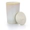 Martha Stewart 5 Inch x 7.65 Inch Stoneware Canister with Lid in Off White 128858.02 - alternate 2