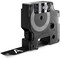 Dymo Rhino Permanent Vinyl Industrial Label Tape, 0.75 in. x 18 ft, Black/White Print 1805436 - alternate 2