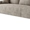 Homeroots 168" Camel Corduroy Modular Compression Foam Sofa With Toss Pillows 712980 - alternate 2