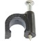 Dolphin Components Cable Staple, RG-59 Coaxial Cable Use Type, 1/4 in Size, Black DCC-59B - alternate 1