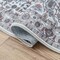 Jonathan Y Subtlety Medallion All-Over Floral Border Non-Slip Washable Rose Clay/Ivory 2ft x 8ft Runner Rug WSH504H-28 - alternate 2
