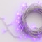 Elegani 100 LED Purple String Lights, 32ft Black Wire - 8 Modes, Indoor/Outdoor PH-SX-100-PPL - alternate 2