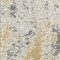 Homeroots 5' X 8' Gold And Ivory Abstract Washable Indoor Outdoor Area Rug 612612 - alternate 3