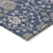 Homeroots 10' X 14' Navy Blue Brown And Beige Floral Washable Indoor Outdoor Area Rug 605436 - alternate 4