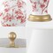 Jonathan Y Grace 24" French Country Cottage Ceramic/Iron Floral Urn LED Table Lamp, White/Red JYL3009C - alternate 2