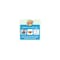Scotch-Brite Stay Clean 20203-8 Non-Scratch Sponge, 4.4 in L, 2.6 in W, 0.6 in Thick, Cellulose Blue, 3PK 20303-8 - alternate 3
