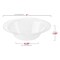 Smarty Had A Party 12 oz. Clear Economy Round Plastic Soup Bowls, 120PK 111CL-CASE - alternate 4