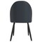 Leisuremod Paradiso Collection Modern Dining Seat in Black PC50BL - alternate 2