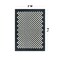 World Rug Gallery Contemporary Checkered Border Washable Non Slip Area Rug 3 ft x 5 ft Black WR81BLACK3X5 - alternate 4