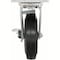 Zoro Select Plate Caster, 600 lb. Load, Black Wheel P21S-RY080KP-16-WB-DL - alternate 2