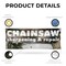 Signmission Chainsaw Sharpening and Repair, 24 Inch x 72 Inch, Vinyl Banner B-72-30514 - alternate 2