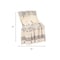 Homeroots Gray Woven Cotton Abstract Throw Blanket 478667 - alternate 2