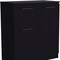 Homeroots 36" Black Drawer Combo Dresser 544057 - alternate 5