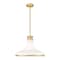 Z-Lite Reznor Modern Gold 1 Light Pendant 831P18-MGLD - alternate 1