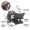 Performance Tool 3-1/2 in. Bench Vise with Swivel Base W3905 - alternate 4