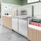 Koolmore 48 in. Commercial Refrigerated Prep Station with Sneeze Guard and Buffet Slide, 9 Pans with Covers KM-RBT-48CSFG - alternate 2