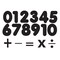 Ashley Productions Die-Cut Magnetic Black Number Set, 1.75", 32 Pieces Per Pack, 3PK 10069 - alternate 2