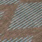 Homeroots 8' Brown And Aqua Round Geometric Washable Indoor Outdoor Area Rug 598730 - alternate 3