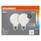 Sylvania LED G25 Globe Light Bulb with 5CCT Selectable Color Temperature, Frosted, Medium Base 42591 - alternate 3