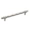 Amerock London 8 in 203 mm Center-to-Center Satin Nickel/Polished Chrome Cabinet Pull BP36663G1026 - alternate 1