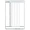 Quartet In/Out Board, Steel, 34 in, 23 in, Aluminum Frame, White/Gray, Gloss 33705 - alternate 1