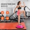 Vevor 23" Half Exercise Ball Trainer Yoga Balance Stability Ball Resistance Band AJ-22-3 - alternate 2