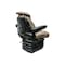 Uni Pro 1061 Air Suspension Seat 12-Volt Brown Fabric 8436 - alternate 2