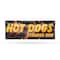 Signmission Hot Dogs Steamed Bun, 36 Inch x 96 Inch, Vinyl Banner B-96-30700 - alternate 1
