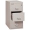 Fireking 3 Drawer, 1 Hr Fire & Impact Rated, Vertical, 31" depth Letter Platinum 3-1831-CPL - alternate 2