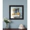 Homeroots Window Dressing Black Framed Print Wall Art 404938 - alternate 2