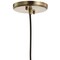 Jonathan Y Goldwater 7.5 in. Adjustable Drop Metal/Glass LED Pendant, Brass Gold JYL3514A - alternate 3