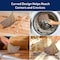 Kings County Tools Natural Straw Whisk Small Hand Broom with Ergonomic Shape for Multi-Surface Cleaning GW45A03-13 - alternate 2