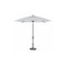 Treasure Garden 7.5 ft Square Patio Umbella, aluminum, fiberglass ribs, outdoor, port Mercury Stripe UM847SQ-09 7960 port Mercury Stripe - alternate 1