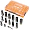 Klein Tools KNECT 1/2-Inch Drive Deep Well Impact Socket Set, Metric, 14-Piece 65111IMPCTM - alternate 6