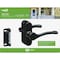 National Hardware Black Lever Screen/Storm Door Latch N262-204 - alternate 2