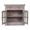 Homeroots 35in Brown Solid Wood Accent Cabinet With Two Doors And Two Drawers 720267 - alternate 3