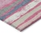 Homeroots 8' X 10' Pink Gray And Green Striped Washable Indoor Outdoor Area Rug 598917 - alternate 5