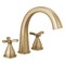 Delta Stryke Three Hole Roman Tub Trim, 12.25 in, Lumicoat Champagne Bronze T27776-CZ-PR - alternate 2