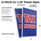 Signmission Tax Returns, Plastic Signs Only 24 Inch x 36 Inch, Corrugated Plastic, 2PK CSB-2436-2PACK-Tax Returns - alternate 2